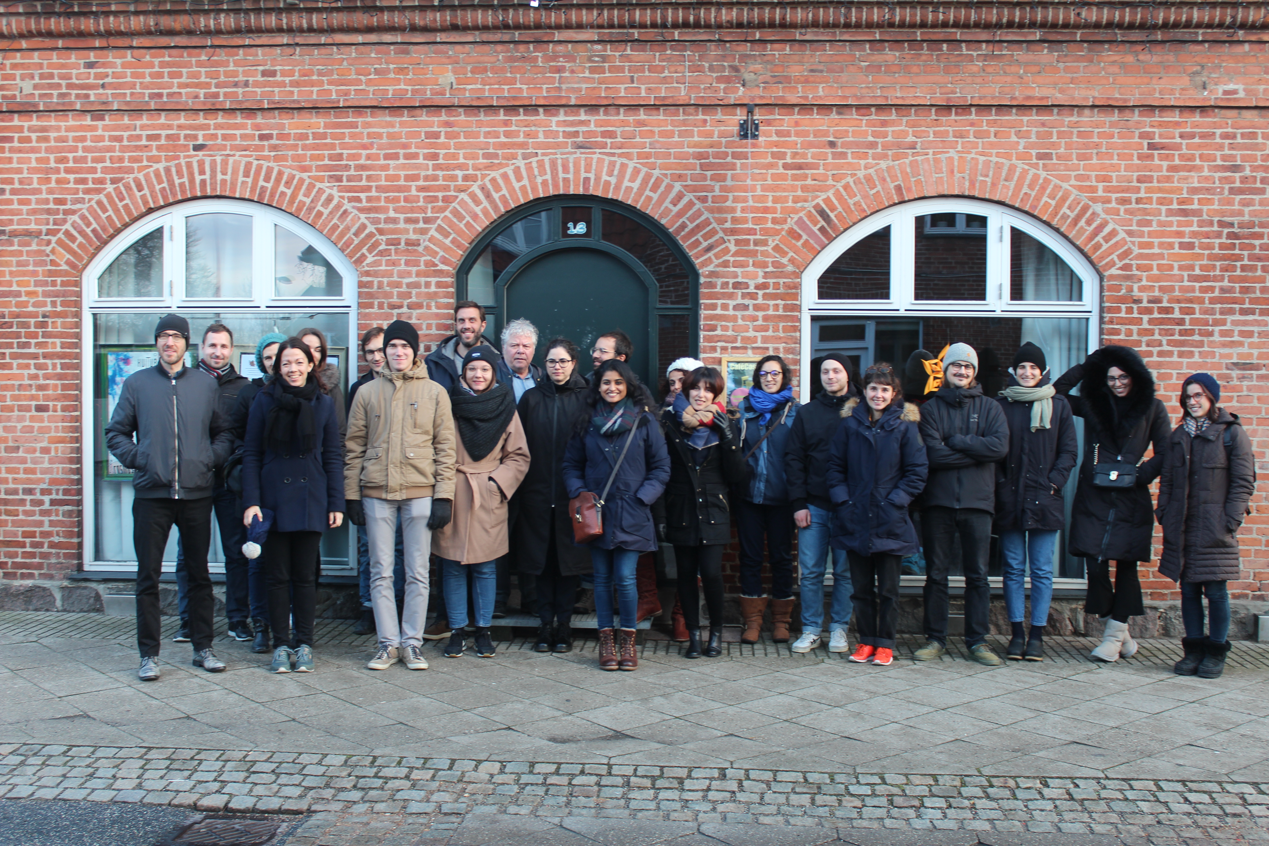 Les participants à la winterschool